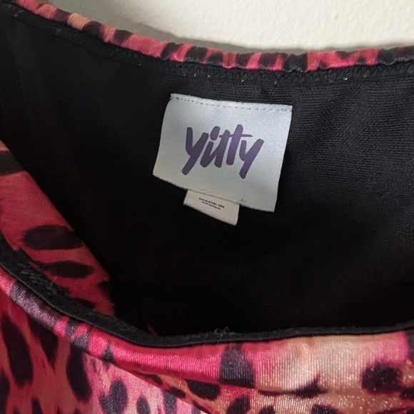 ๐ Fierce & Fabulous Yitty Leopard Print Bustier Top - Size L ๐บ - Picture 3 of 6